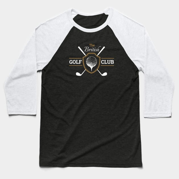 British Golf Club - Dark Baseball T-Shirt by JamesM